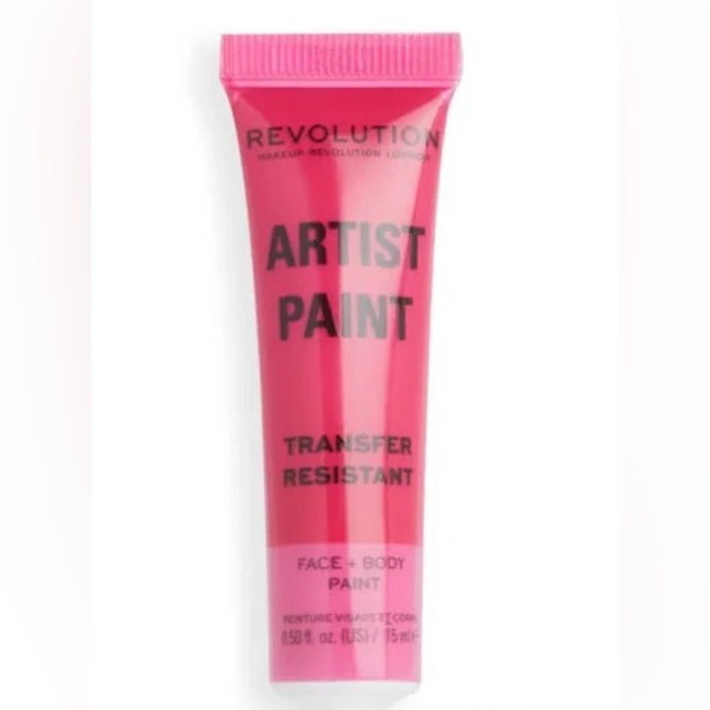 2pk Revolution artist face body paint pink orange yellow
